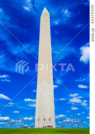 ワシントン記念塔 ワシントンdc のイメージの写真素材