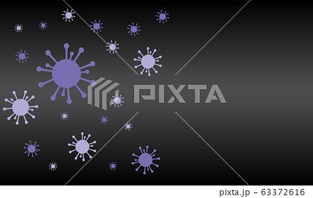 蔓延するウイルスのイメージ spreading virus concept image 63372616