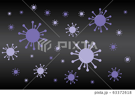 蔓延するウイルスのイメージ spreading virus concept image 63372618