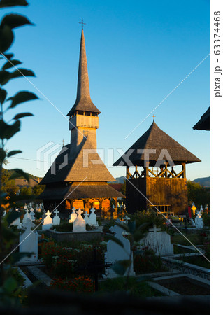 Image of wooden Biserica in Rozavlea Image of wooden Biserica in Rozavlea 63374468