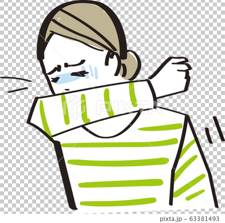 Cough cold woman Cough cold woman 63381493