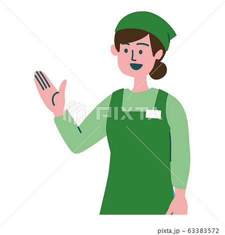 スーパー店員　女性　提案 63383572