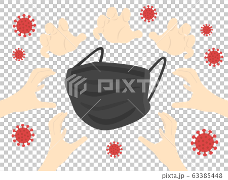 口罩短缺問題的插圖 63385448