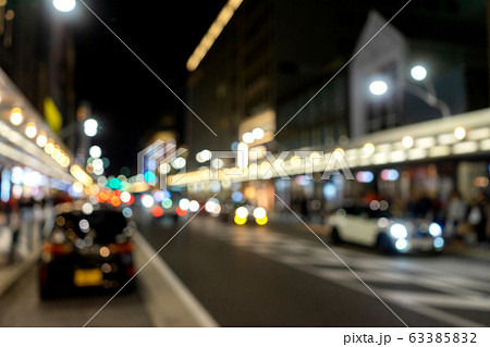 Blur image of street Kyoto Japan Blur image of street Kyoto Japan 63385832