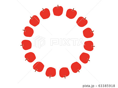 りんご フレーム りんご フレーム 63385918