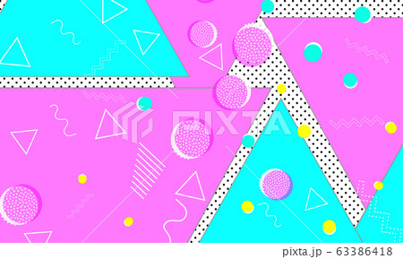 Pink Funny Backdrop. Navy Splash Drawing. 63386418