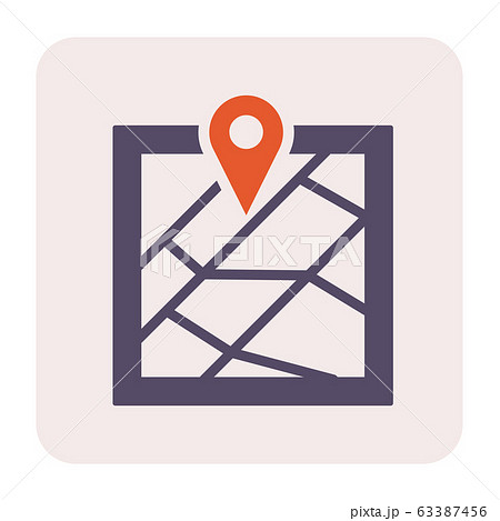 gps map icon gps map icon 63387456