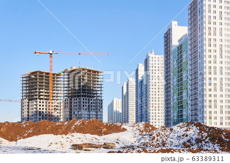 view of the construction of a complex of 63389311