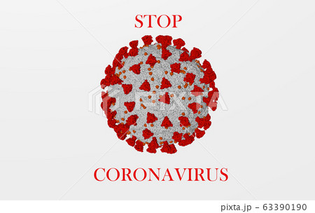 Animated coronavirus model Covid 19, Virus 63390190