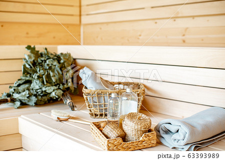 Accessories for resting in the sauna 63393989