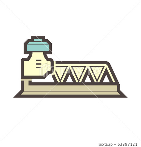 concrete machine icon concrete machine icon 63397121