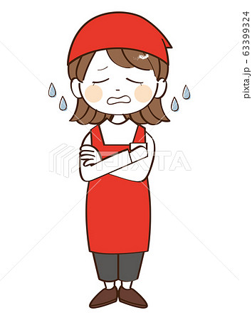 女性、店員、困惑 63399324