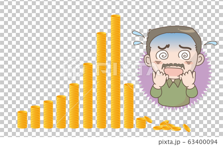 Coin graph crash image 63400094