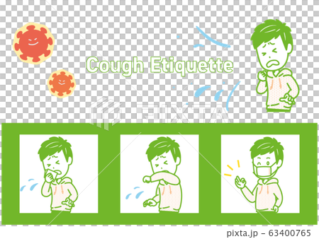 Cough etiquette 63400765