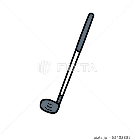 ゴルフのドライバーのイラスト素材