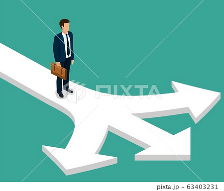 Choice way concept. Choice way concept. 63403231