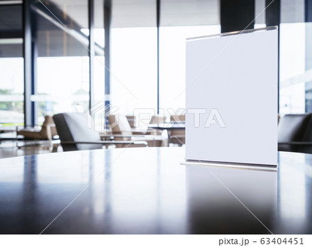 Mock up Menu Frame Signboard on Table in Restaurant menu Mock up Menu Frame Signboard on Table in Restaurant menu 63404451
