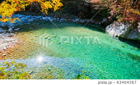 阿寺渓谷（秋） 63404567