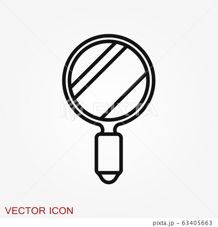 Mirror icon isolated on background. Design for Mirror icon isolated on background. Design for 63405663