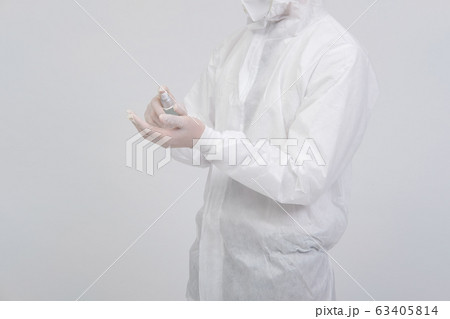 man scientist wearing biological protective man scientist wearing biological protective 63405814