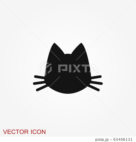 Cat icon set vector illustration symbol Stock Vector by ©slalomop 107069186