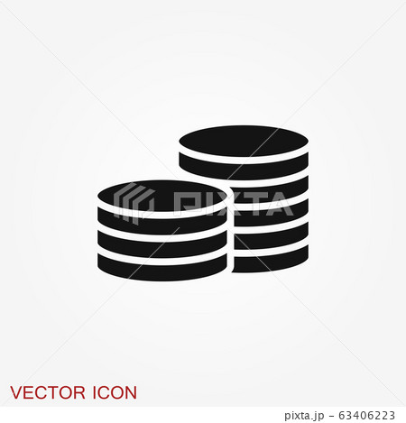 Investments icon. Graph growth graphics vector 63406223