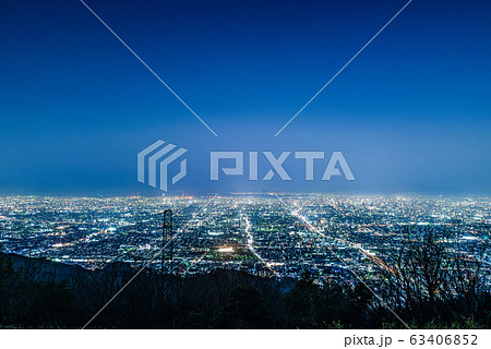 大阪 夜景 生駒山からの眺望 大阪 夜景 生駒山からの眺望 63406852