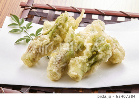たらの芽(Fatsia sprouts)の天ぷら たらの芽(Fatsia sprouts)の天ぷら 63407284