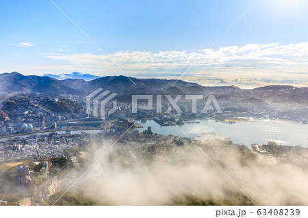 稲佐山から雲海の眺め　【長崎市】 63408239