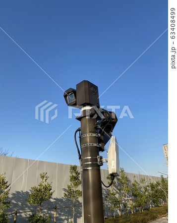 防犯カメラ 63408499