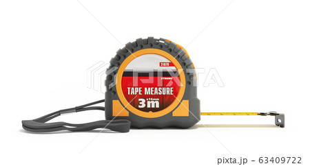 Construction roulette 3d render on a white 63409722