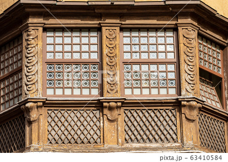 Ancient balcony of Palazzo Marsigli - Bologna downtown Italy 63410584