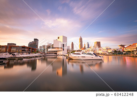 Cleveland, Ohio, USA Downtown Cityscape 63412248
