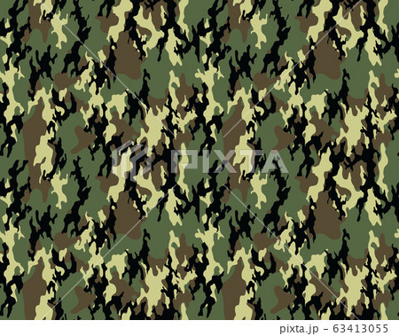 Fashionable camouflage pattern, military print .Seamless illustration 63413055