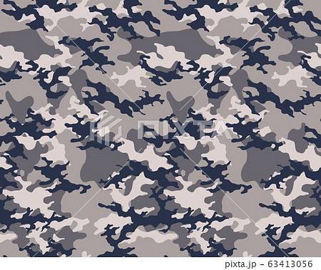 Fashionable camouflage pattern, military print .Seamless illustration Fashionable camouflage pattern, military print .Seamless illustration 63413056