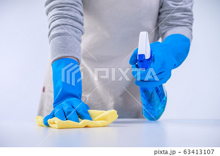 掃除 クリーニング 清掃中 63413107