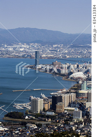 大津市の街並 63413384