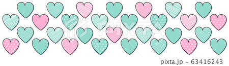 Love concept with hand drawn hearts. Mother's Day, Love concept with hand drawn hearts. Mother's Day, 63416243