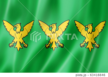 Caernarfonshire County flag, UK 63416646