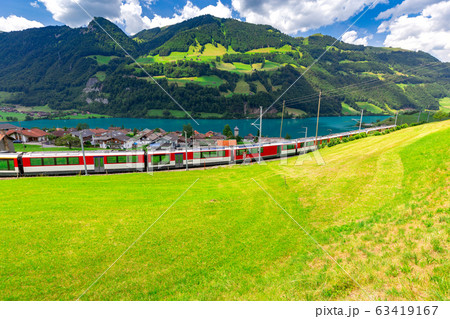 Lungern Old medieval village in the swiss alps. Lungern Old medieval village in the swiss alps. 63419167