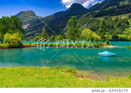 Lungern Old medieval village in the swiss alps. 63419174