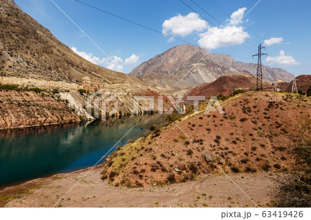 The Naryn River, Kyrgyzstan The Naryn River, Kyrgyzstan 63419426