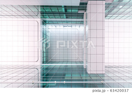 low angle view of skyscrapers in Taipei, Taiwan 63420037