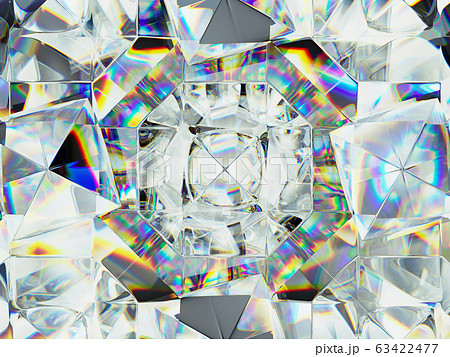 Gemstone or diamond texture closeup and 63422477