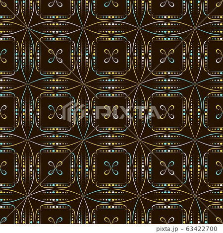 Geometric seamless pattern on a dark background Geometric seamless pattern on a dark background 63422700