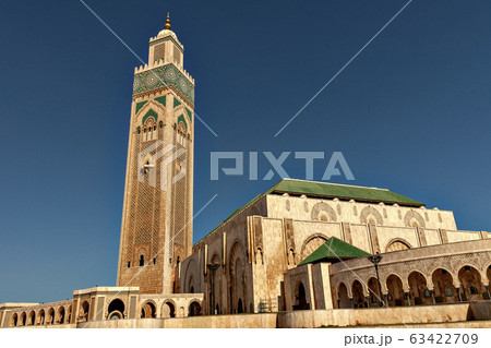 モロッコ、カサブランカのハッサン2世モスク 63422709