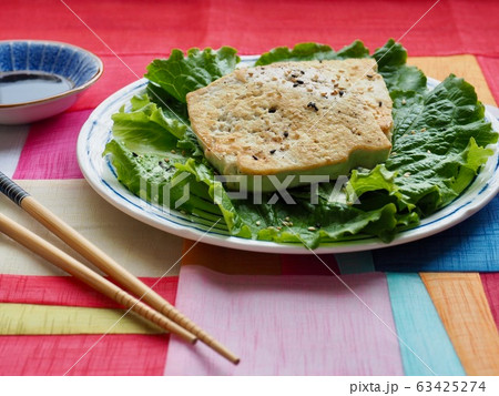 豆腐 醤油 ソース 63425274