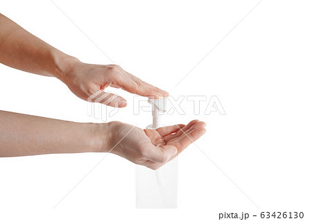 手 洗う 液体 63426130