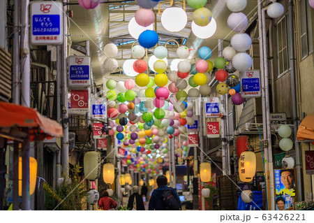 京都　古川町商店街 63426221