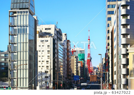 東京タワー〈札の辻交差点から〉 63427022